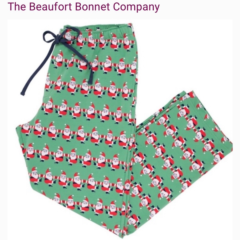 NWT TBBC The Beaufort Bonnet Men’s Sunday Style Sweatpants Kris Kringle Kickline